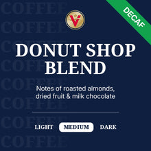 Load image into Gallery viewer, Decaf Donut Shop Blend, Medium Roast, Single Serve Coffee Pods for Keurig K-Cup Brewers