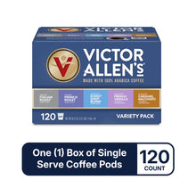 Load image into Gallery viewer, Variety Pack, Light-Dark Roasts, 120 Count, Single Serve Coffee Pods for Keurig K-Cup Brewers