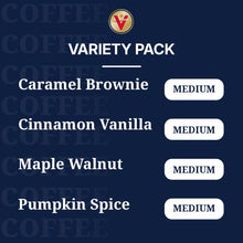 Load image into Gallery viewer, Victor Allen's Coffee Fall Harvest Variety Pack, Medium Roast, 96 Count, Single Serve Coffee Pods for Keurig K-Cup Brewers