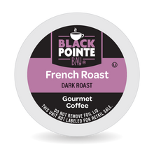 Load image into Gallery viewer, Black Pointe Bay, French Roast, Dark Roast, Single Serve Coffee Pods for Keurig K-Cup Brewers
