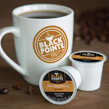 Load image into Gallery viewer, Black Pointe Bay, Morning Blend, Light Roast, Single Serve Coffee Pods for Keurig K-Cup Brewers