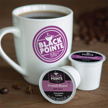 Load image into Gallery viewer, Black Pointe Bay, French Roast, Dark Roast, Single Serve Coffee Pods for Keurig K-Cup Brewers