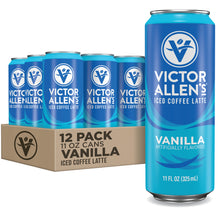 Load image into Gallery viewer, Iced Latte, Vanilla Flavored, Ready to Drink, 12 Pack - 8oz Cans