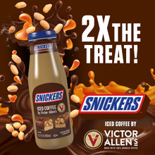 Load image into Gallery viewer, Iced Latte, Snickers Flavored, Ready to Drink, 12 Pack - 13.7oz Bottles
