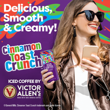 Load image into Gallery viewer, Iced Latte, Cinnamon Toast Crunch Flavored, Ready to Drink, 12 Pack - 8oz Cans