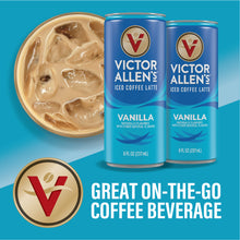 Load image into Gallery viewer, Iced Latte, Vanilla Flavored, Ready to Drink, 12 Pack - 8oz Cans