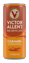 Load image into Gallery viewer, Iced Latte, Caramel Flavored, Ready to Drink, 12 Pack - 8oz Cans
