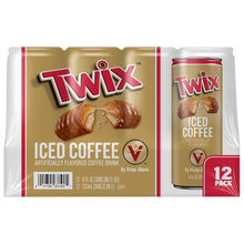Load image into Gallery viewer, Iced Latte, Twix Flavored, Ready to Drink, 12 Pack - 8oz Cans