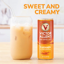 Load image into Gallery viewer, Iced Latte, Caramel Flavored, Ready to Drink, 12 Pack - 8oz Cans