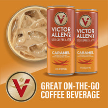 Load image into Gallery viewer, Iced Latte, Caramel Flavored, Ready to Drink, 12 Pack - 8oz Cans