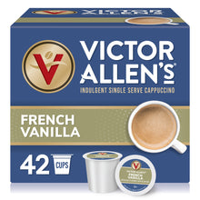 Load image into Gallery viewer, French Vanilla Cappuccino Single Serve Cups for Keurig K-Cup Brewers