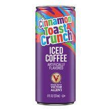 Load image into Gallery viewer, Iced Latte, Cinnamon Toast Crunch Flavored, Ready to Drink, 12 Pack - 8oz Cans