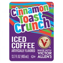Load image into Gallery viewer, Iced Latte, Cinnamon Toast Crunch Flavored, Ready to Drink, 12 Pack - 13.7oz Bottles