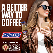 Load image into Gallery viewer, Iced Latte, Snickers Flavored, Ready to Drink, 12 Pack - 13.7oz Bottles