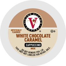 Load image into Gallery viewer, White Chocolate Caramel Flavored Cappuccino Mix, Single Serve K-Cup Pods for Keurig K-Cup Brewers
