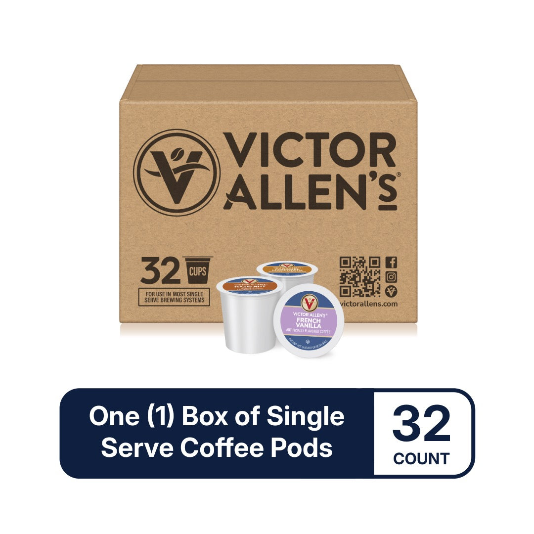 Variety Pack, 32 Count, Single Serve Coffee Pods – Victor Allen