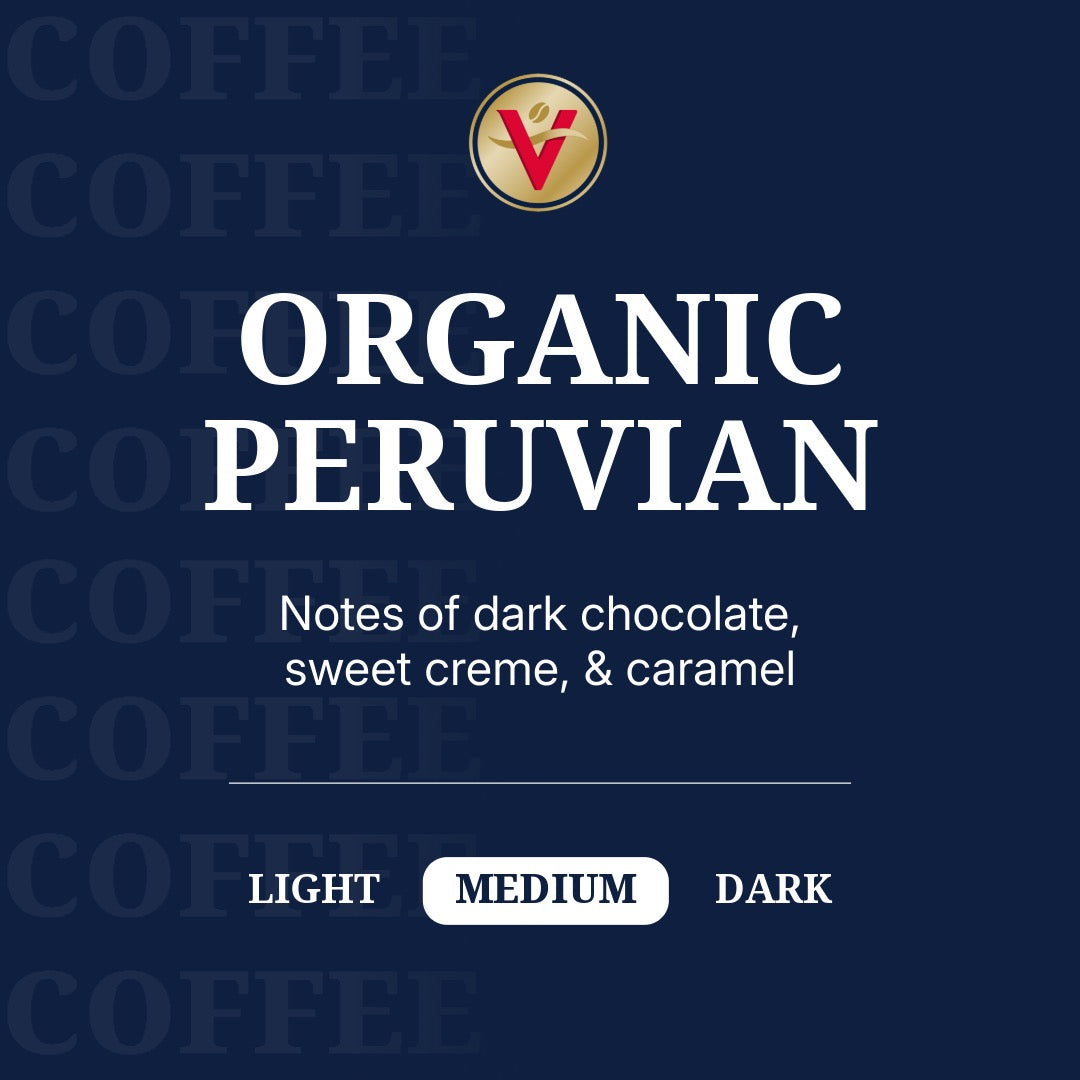 Victor Allen's Coffee Organic Peruvian, Medium Roast, 42 Count