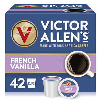 French Vanilla Flavored, Medium Roast, Single Serve Coffee Pods for Keurig K-Cup Brewers