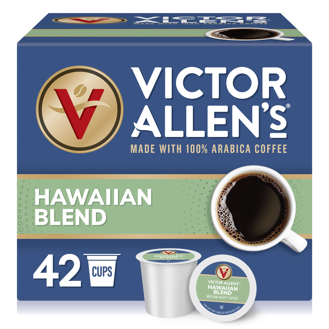 Hawaiian Blend, Medium Roast, Single Serve Coffee Pods for Keurig K-Cup Brewers (formerly Kona Blend)