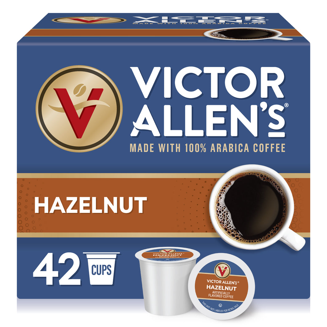 Hazelnut, Medium Roast, Single Serve Coffee Pods for Keurig K-Cup Brewers