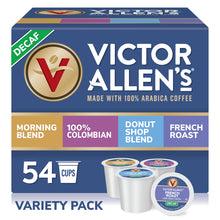 Load image into Gallery viewer, Decaf Coffee Favorites Variety Pack, 54 Count, Single Serve Coffee Pods for Keurig K-Cup Brewers
