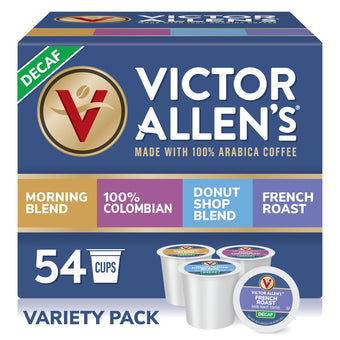 Decaf Coffee Favorites Variety Pack, 54 Count, Single Serve Coffee Pods for Keurig K-Cup Brewers