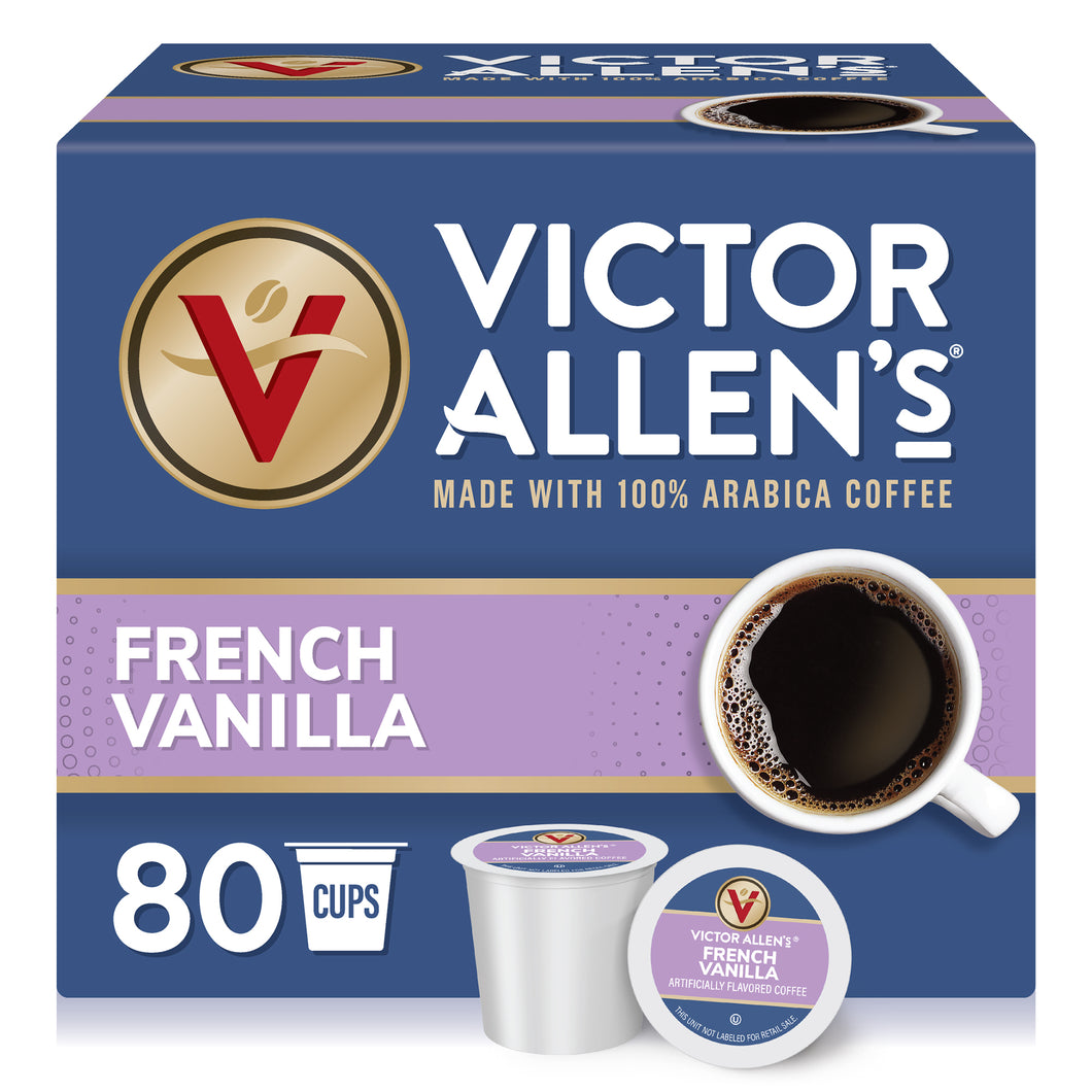 French Vanilla Flavored, Medium Roast, Single Serve Coffee Pods for Keurig K-Cup Brewers