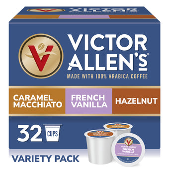 Flavored Variety Pack Single Serve Coffee Pods for Keurig K-Cup Brewers