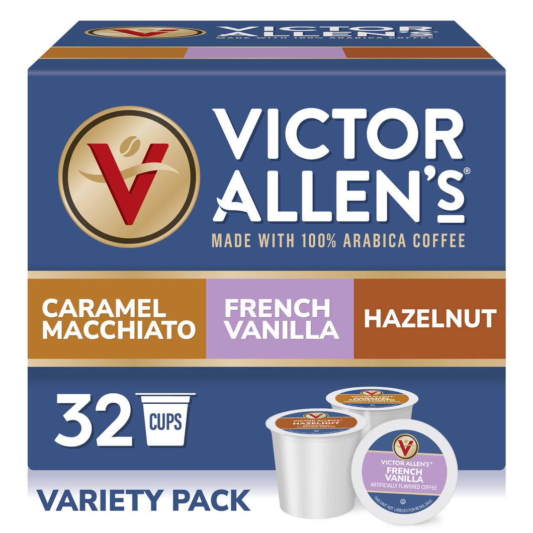 Flavored Variety Pack Single Serve Coffee Pods for Keurig K-Cup