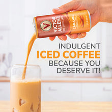 Load image into Gallery viewer, Iced Latte, Caramel Flavored, Ready to Drink, 12 Pack - 8oz Cans
