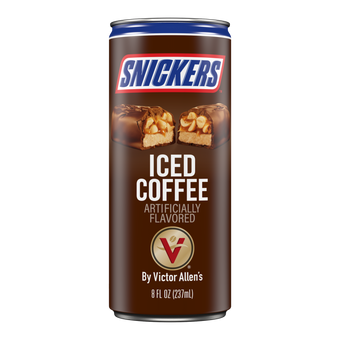 Iced Latte, Snickers Flavored, Ready to Drink, 12 Pack - 8oz Cans