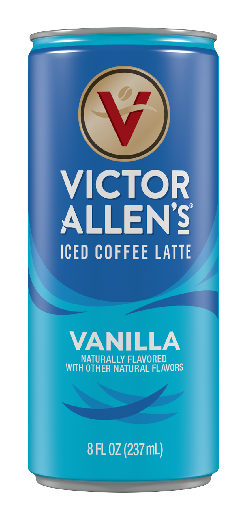 Iced Latte, Vanilla Flavored, Ready to Drink, 12 Pack - 8oz Cans