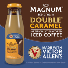 Load image into Gallery viewer, Iced Latte, Magnum Double Chocolate Caramel Iced Coffee Flavored, Ready to Drink, 12 Pack - 13.7oz Bottles
