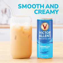 Load image into Gallery viewer, Iced Latte, Vanilla Flavored, Ready to Drink, 12 Pack - 8oz Cans

