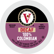 Load image into Gallery viewer, 100% Decaf Colombian, 80 Count, Medium Roast, Single Serve Coffee Pods for Keurig K-Cup Brewers
