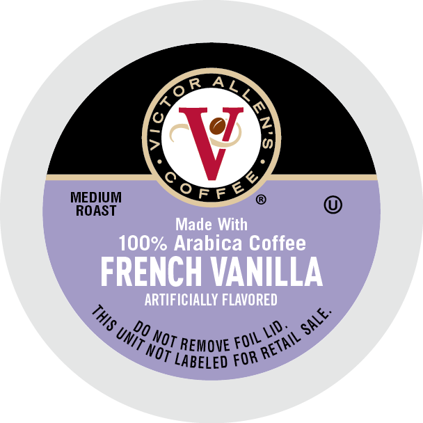 Victor Allen's Coffee 42 Count French Vanilla Cappuccino